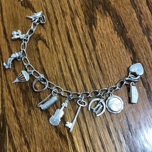 Sterling Silver Charm Bracelet